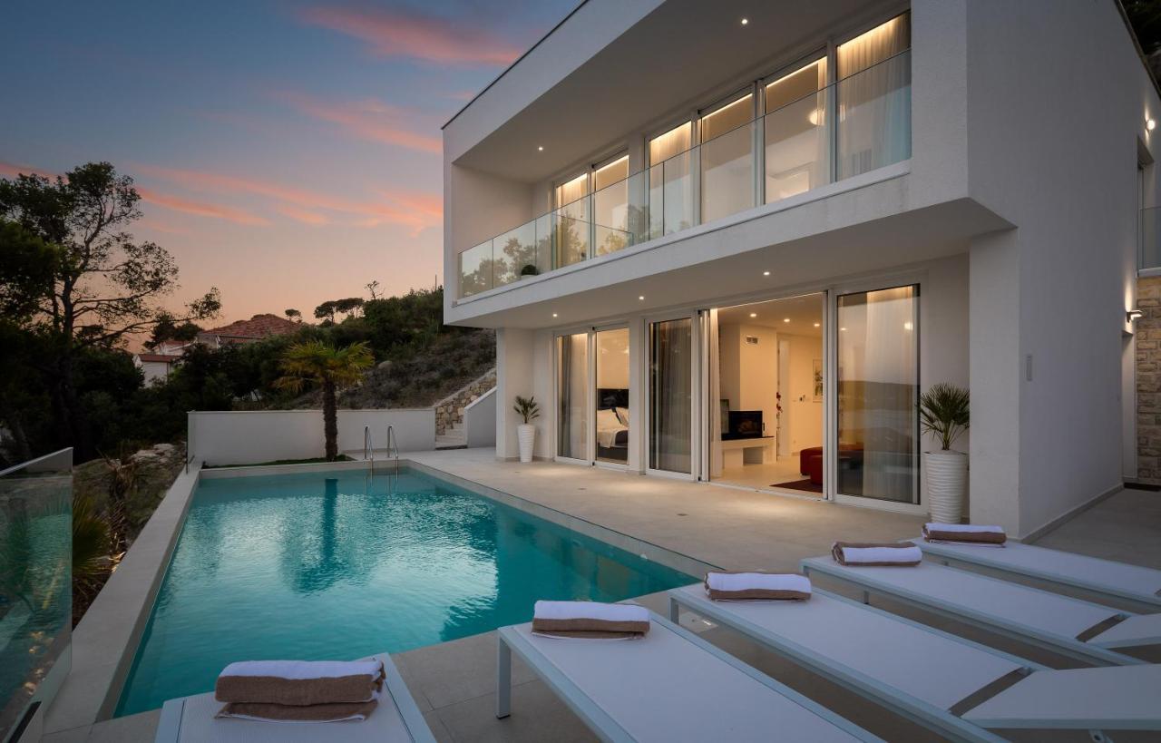 Villa Adria View With Heated Pool I トロギール エクステリア 写真