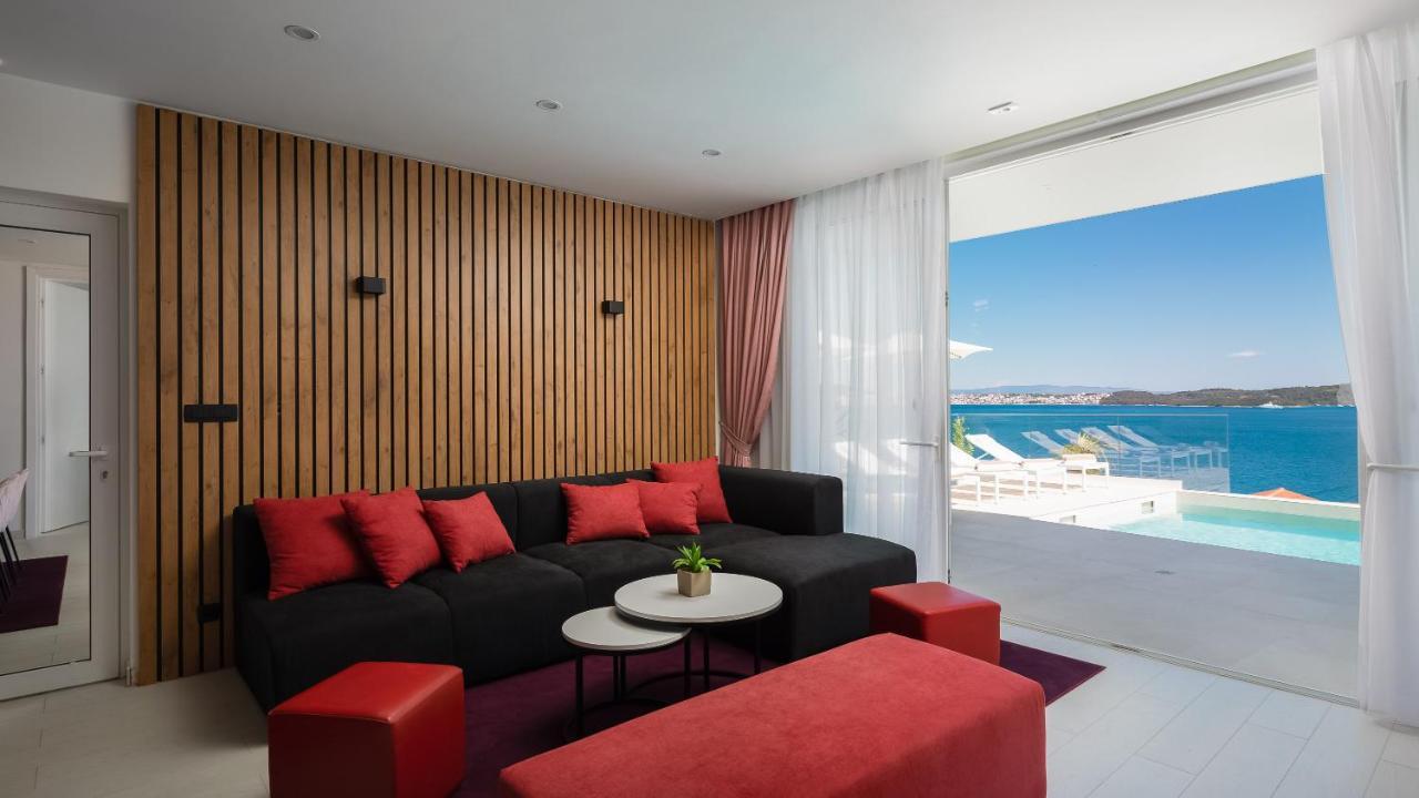 Villa Adria View With Heated Pool I トロギール エクステリア 写真
