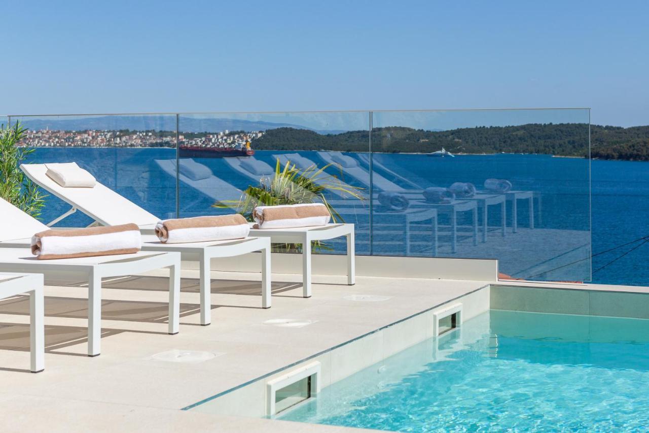 Villa Adria View With Heated Pool I トロギール エクステリア 写真