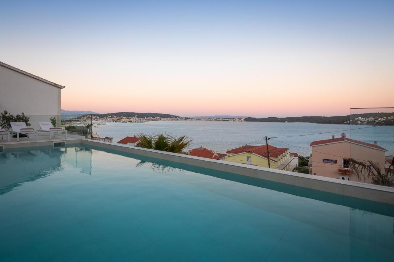 Villa Adria View With Heated Pool I トロギール エクステリア 写真