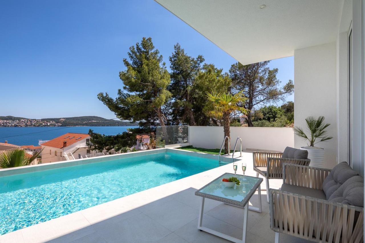 Villa Adria View With Heated Pool I トロギール エクステリア 写真
